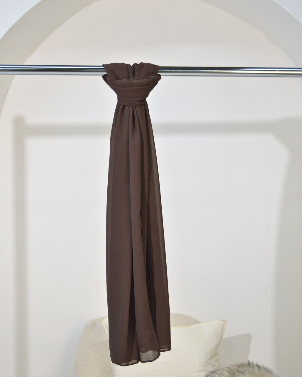 CHOCOLATE - CLASSIC CHIFFON WITH CAP