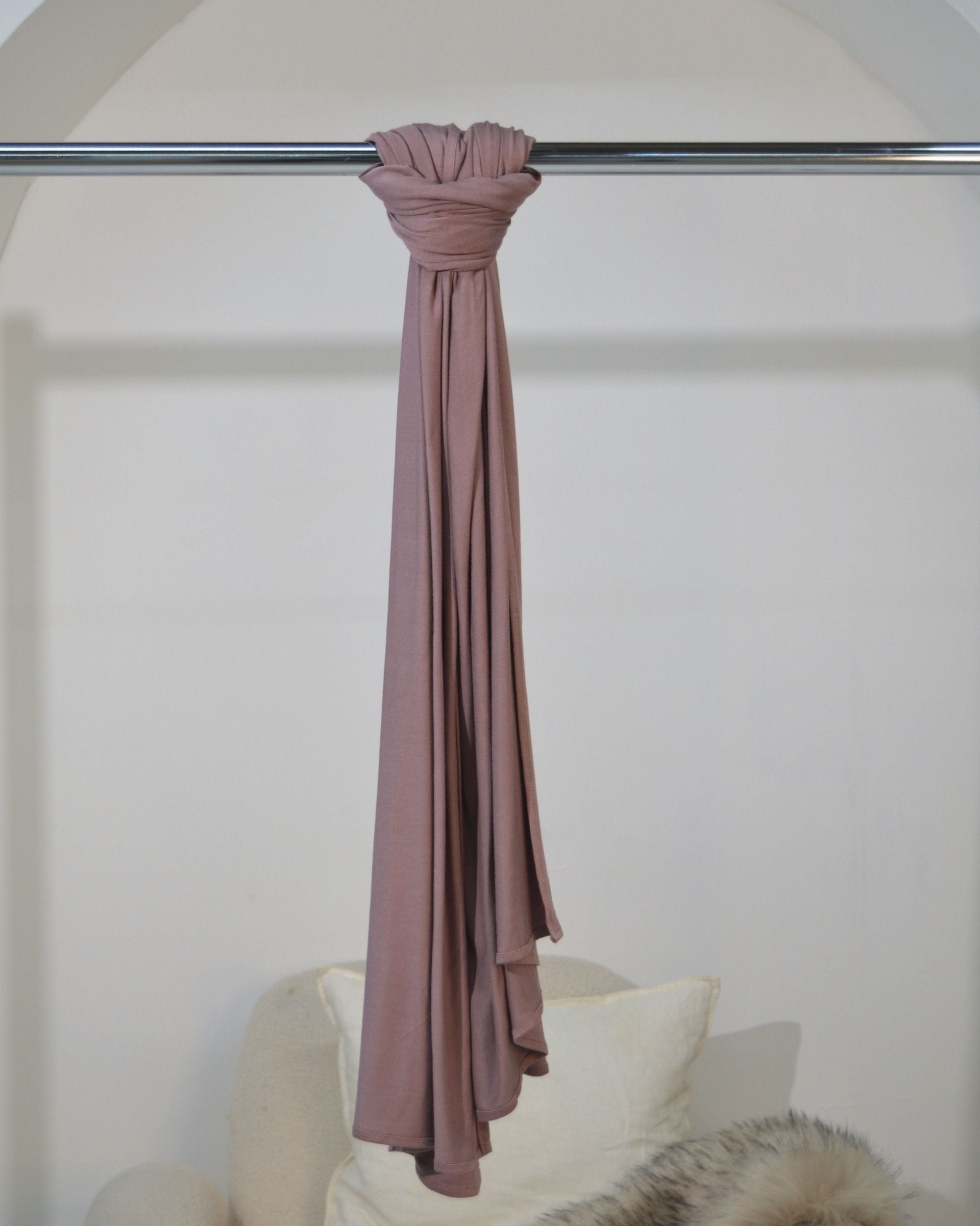 DEEP TAUPE JERSEY HIJAB