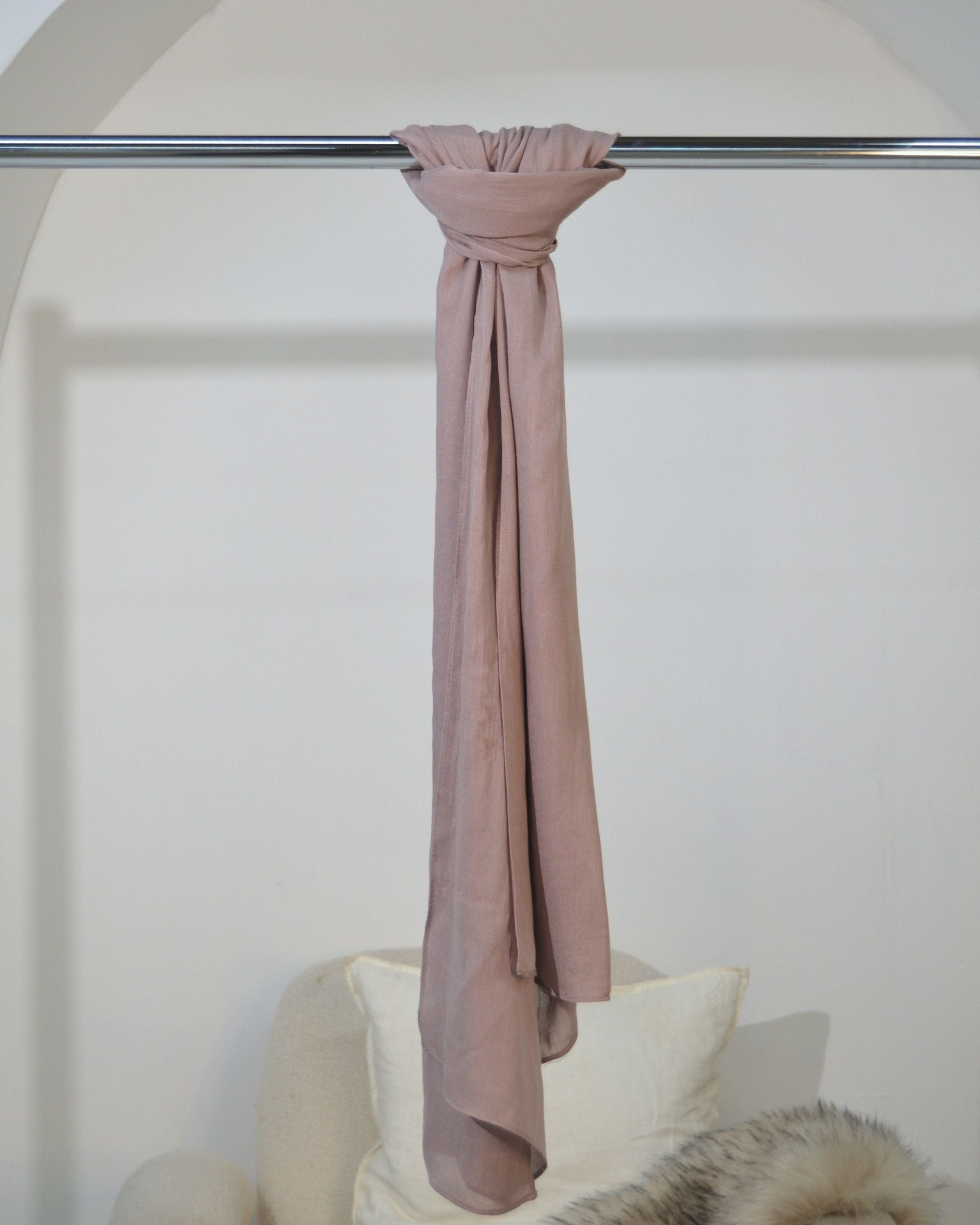 MUAVE - BAMBOO MODAL HIJAB WITH MATCHING CAP