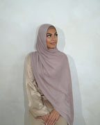MUAVE - BAMBOO MODAL HIJAB WITH MATCHING CAP